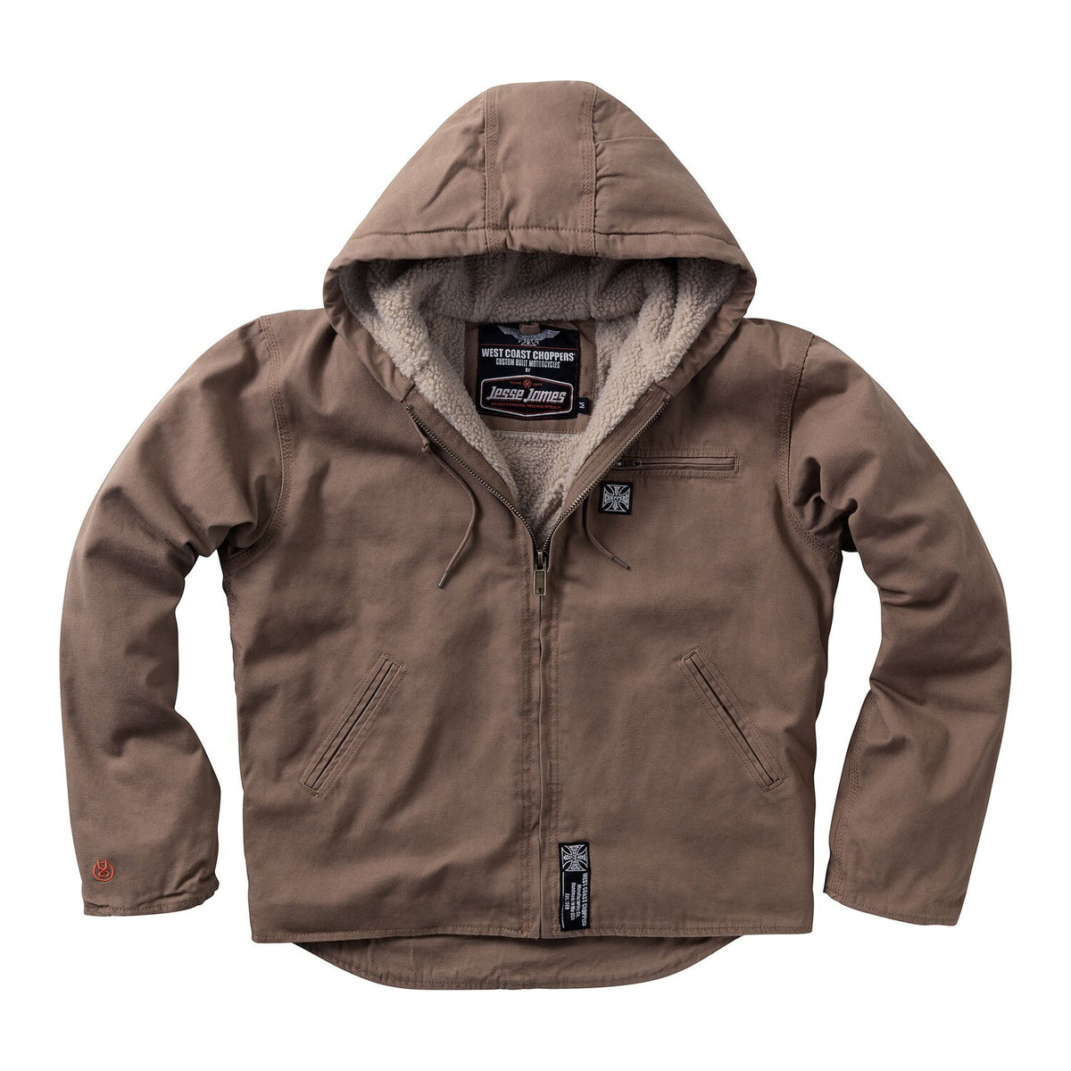 WCC Sherpa Lined work jacket frontier brown