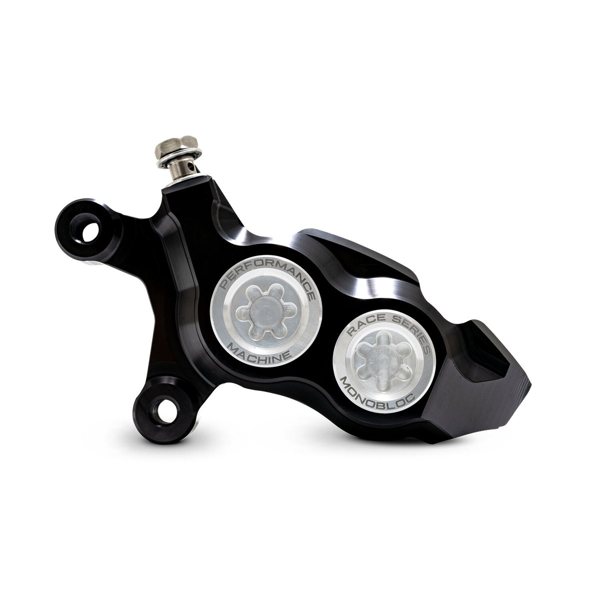 PM, Race Series 4-P Monobloc caliper. Left front. Clear