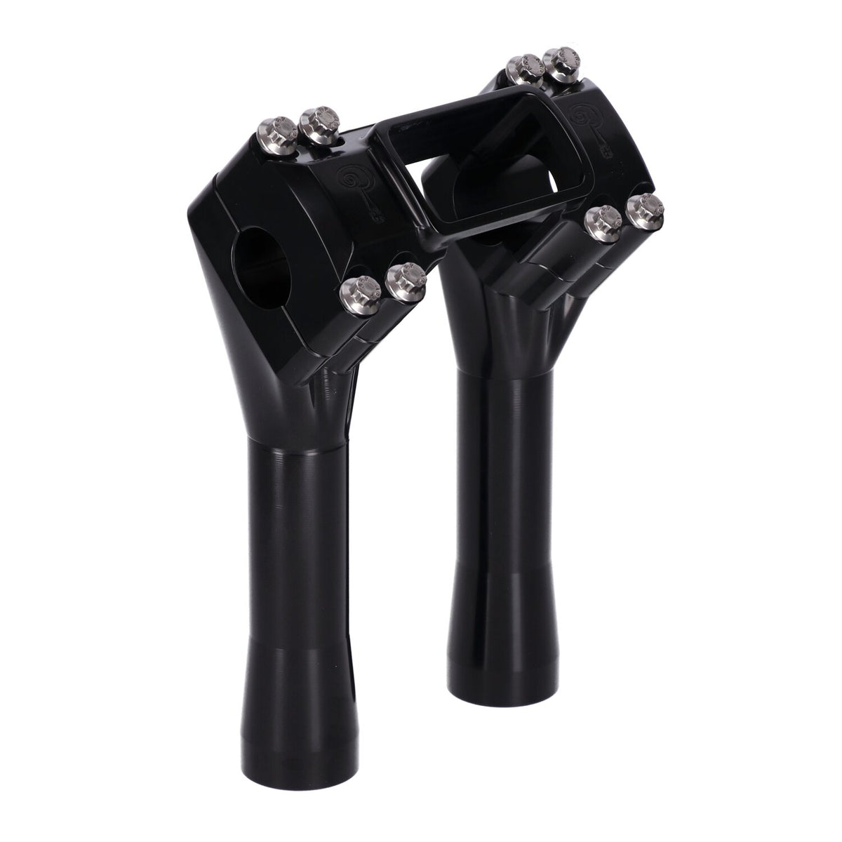 Indian Larry, M8 Softail BK Brawler risers 6". Black