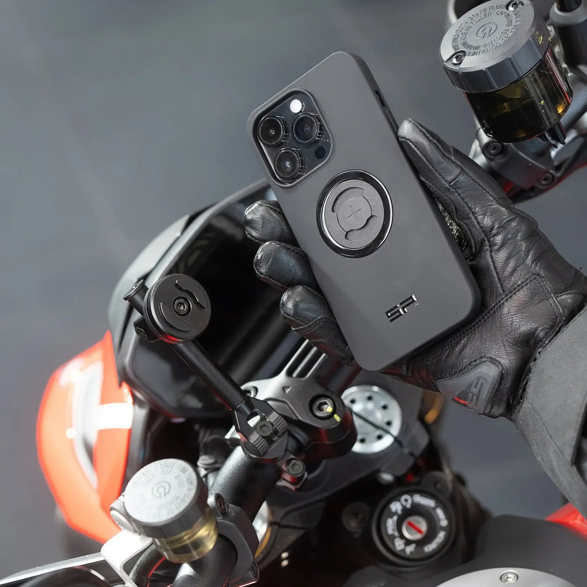 SP Connect, Moto Mount 3D. SPC+. Black