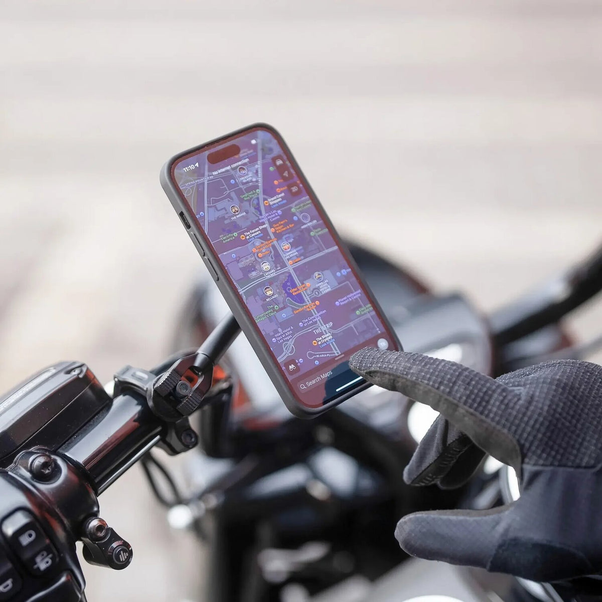 SP Connect Moto Mount 3D 1-1/2". SPC+. Black