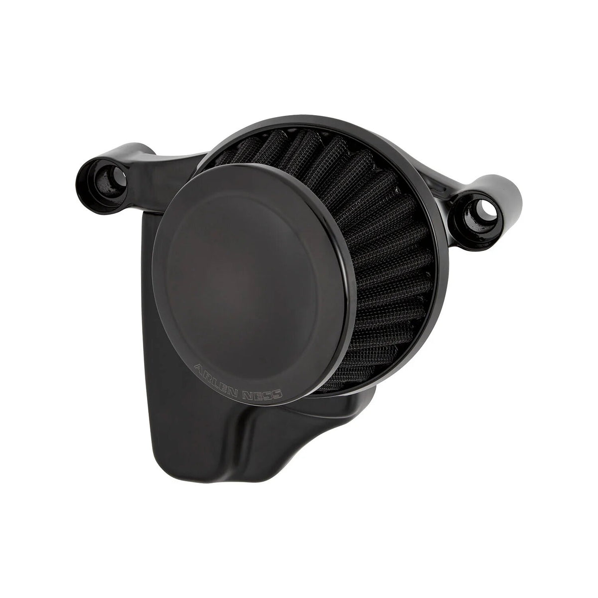 Arlen Ness, Nightster Mini 22° air cleaner kit. All black