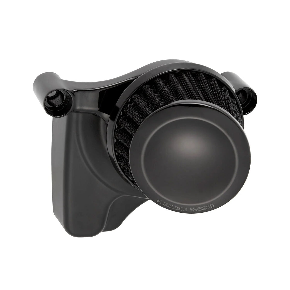 Arlen Ness, Nightster Mini 22° air cleaner kit. All black