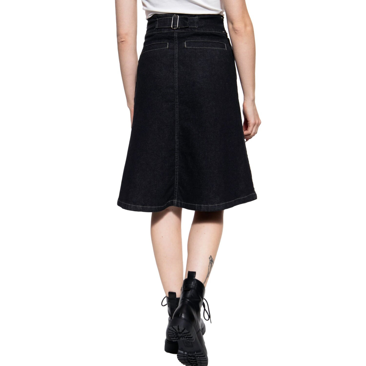 Queen Kerosin Biker pencil skirt