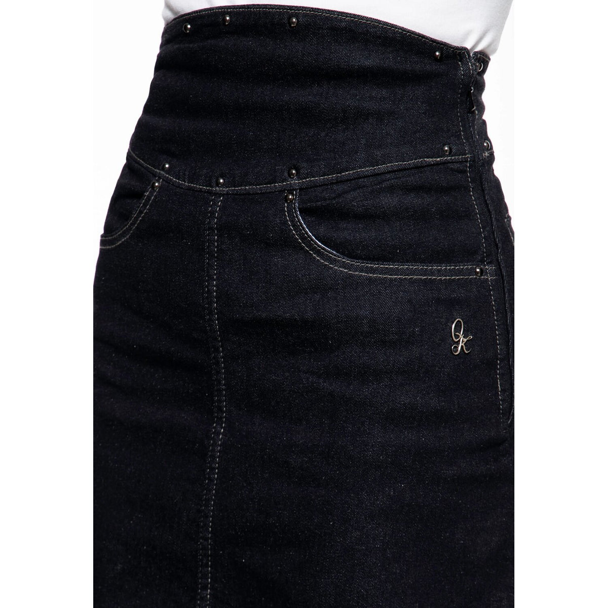 Queen Kerosin Biker pencil skirt