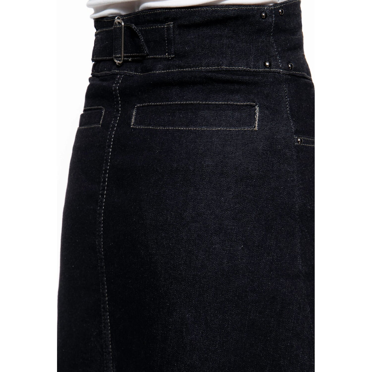 Queen Kerosin Biker pencil skirt