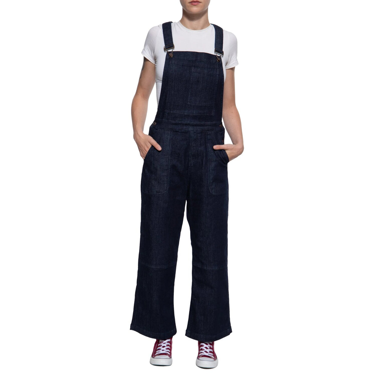 Queen Kerosin bib overall blue