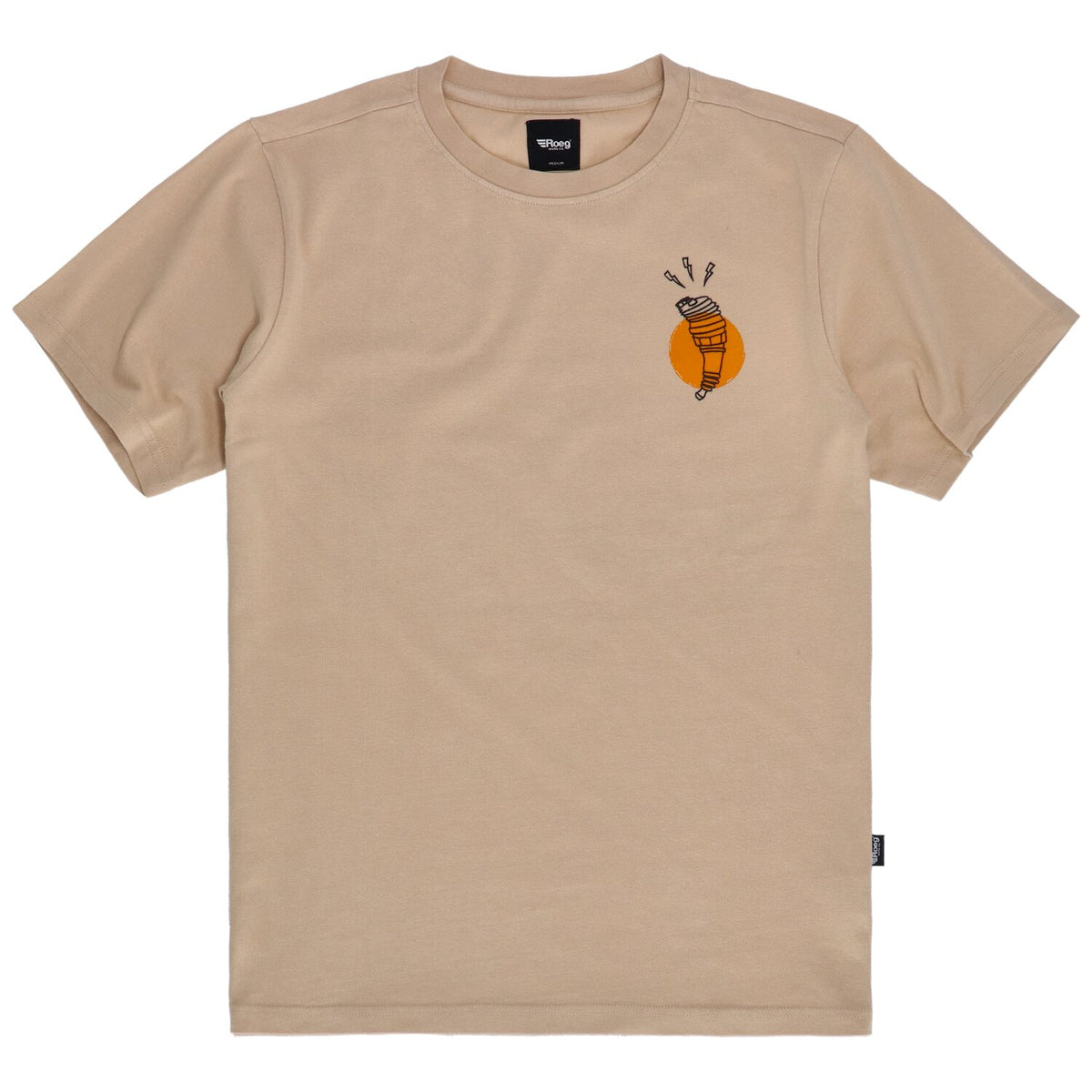 Roeg Ryder t-shirt sand