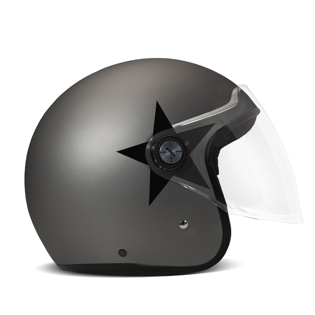 DMD P1 Jet helmet Star Grey