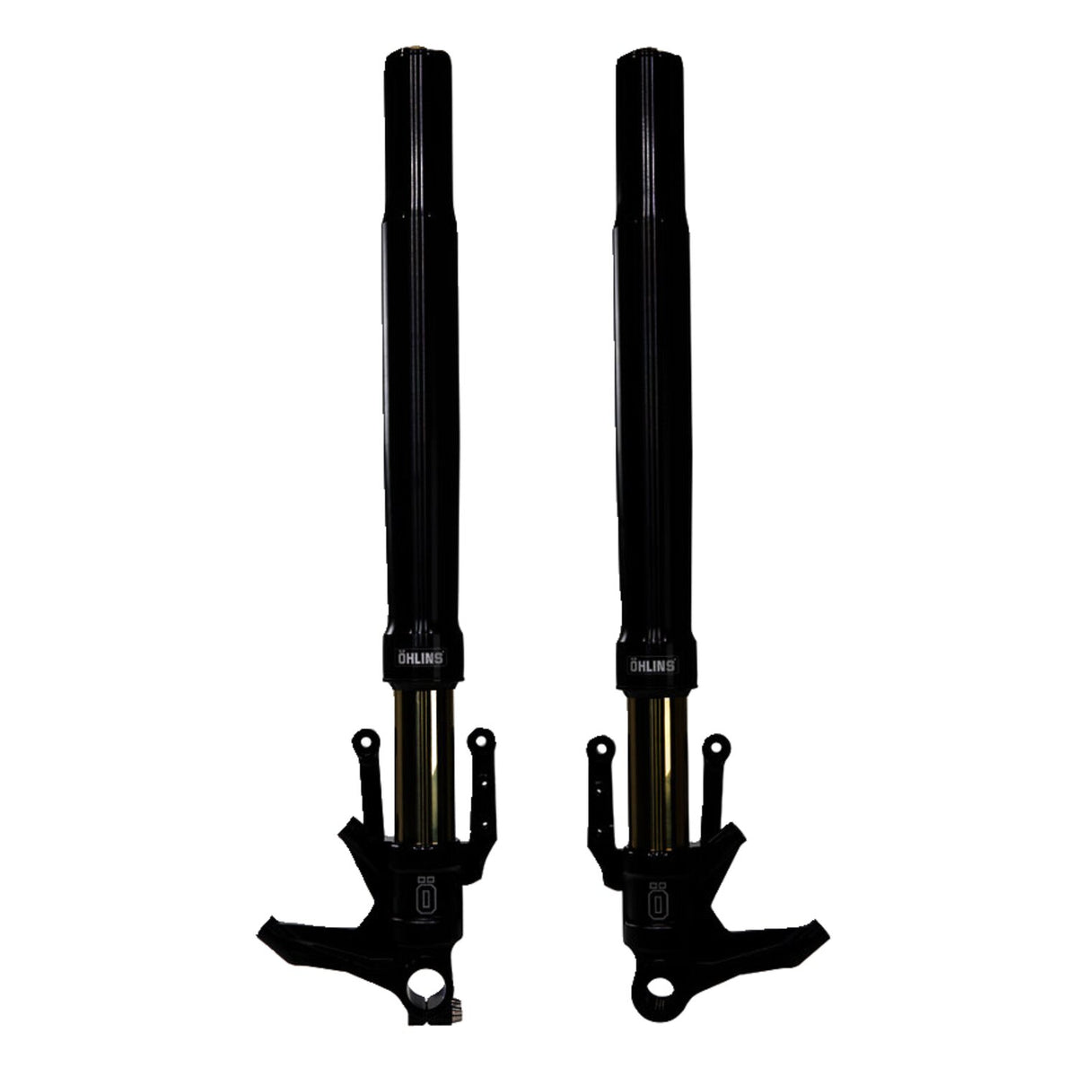 Öhlins, Road & Track 740mm Blackline Fork Legs. Black