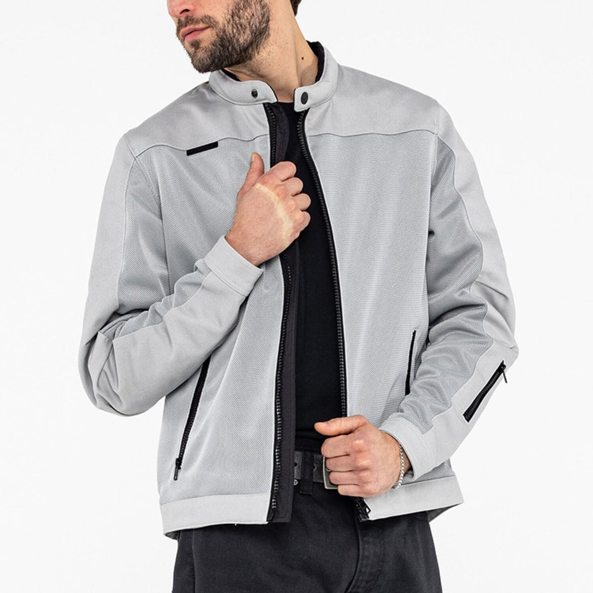 John Doe Aero mesh jacket artic white