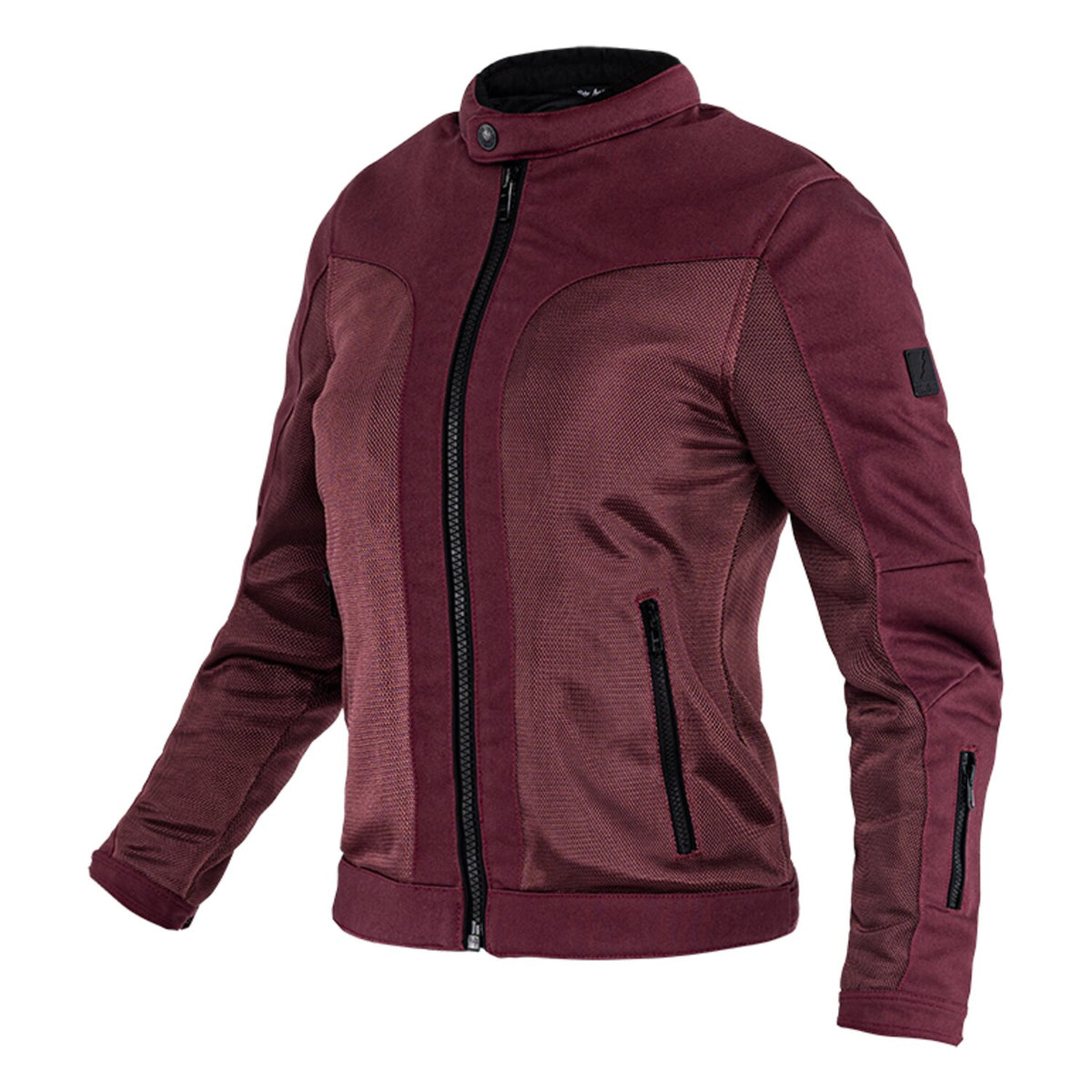 John Doe Aero mesh female jacket bordeaux