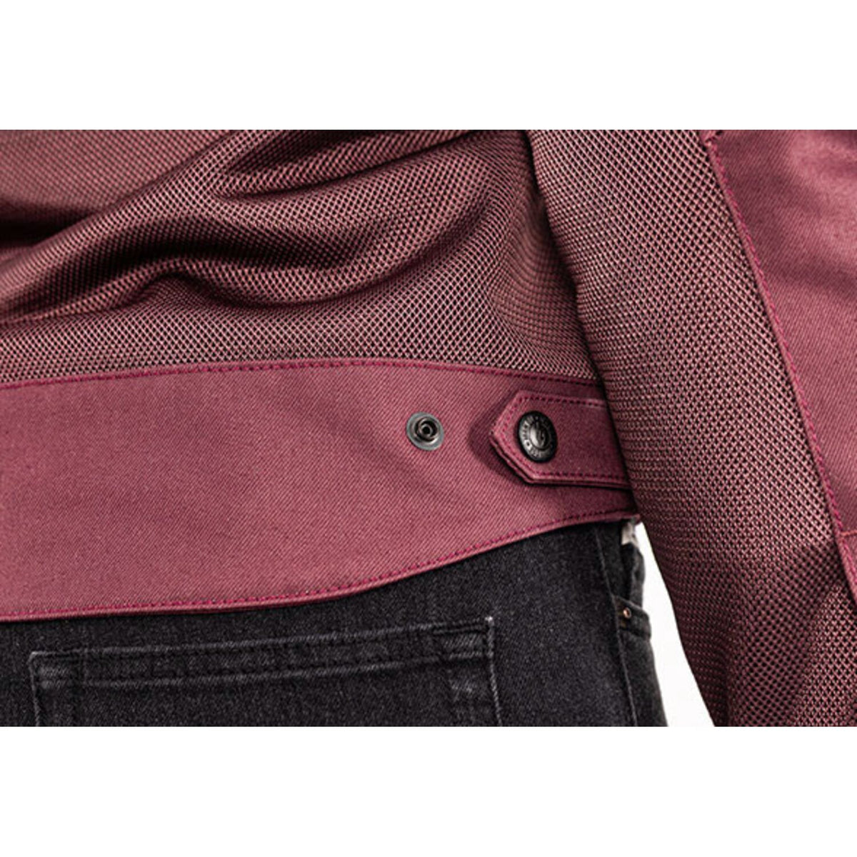 John Doe Aero mesh female jacket bordeaux