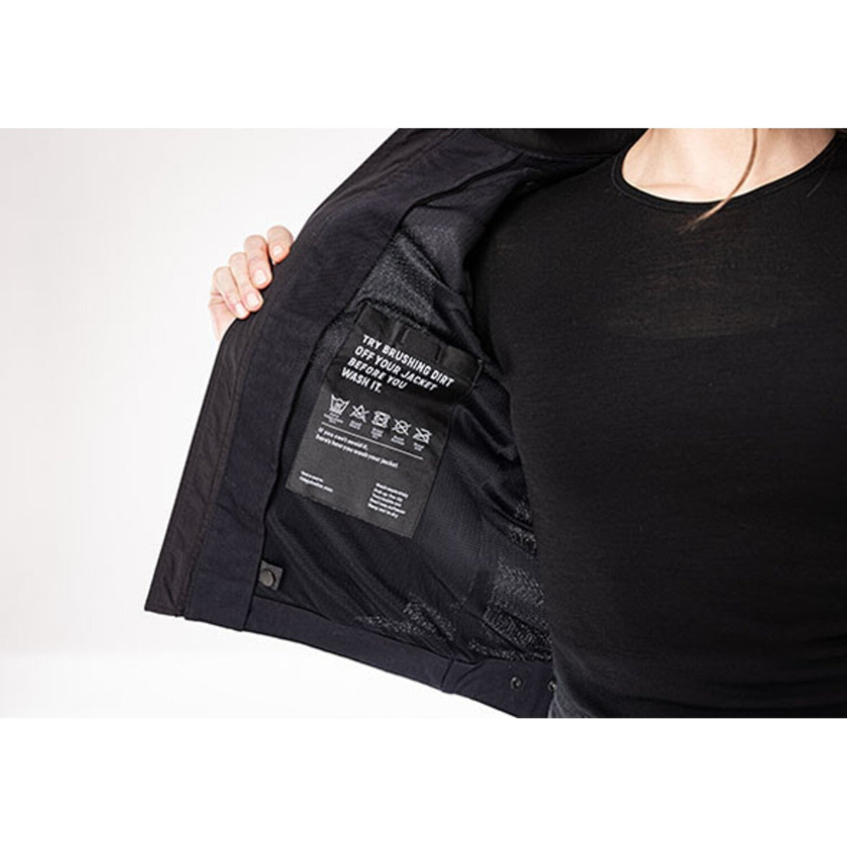John Doe Aero mesh female jacket black