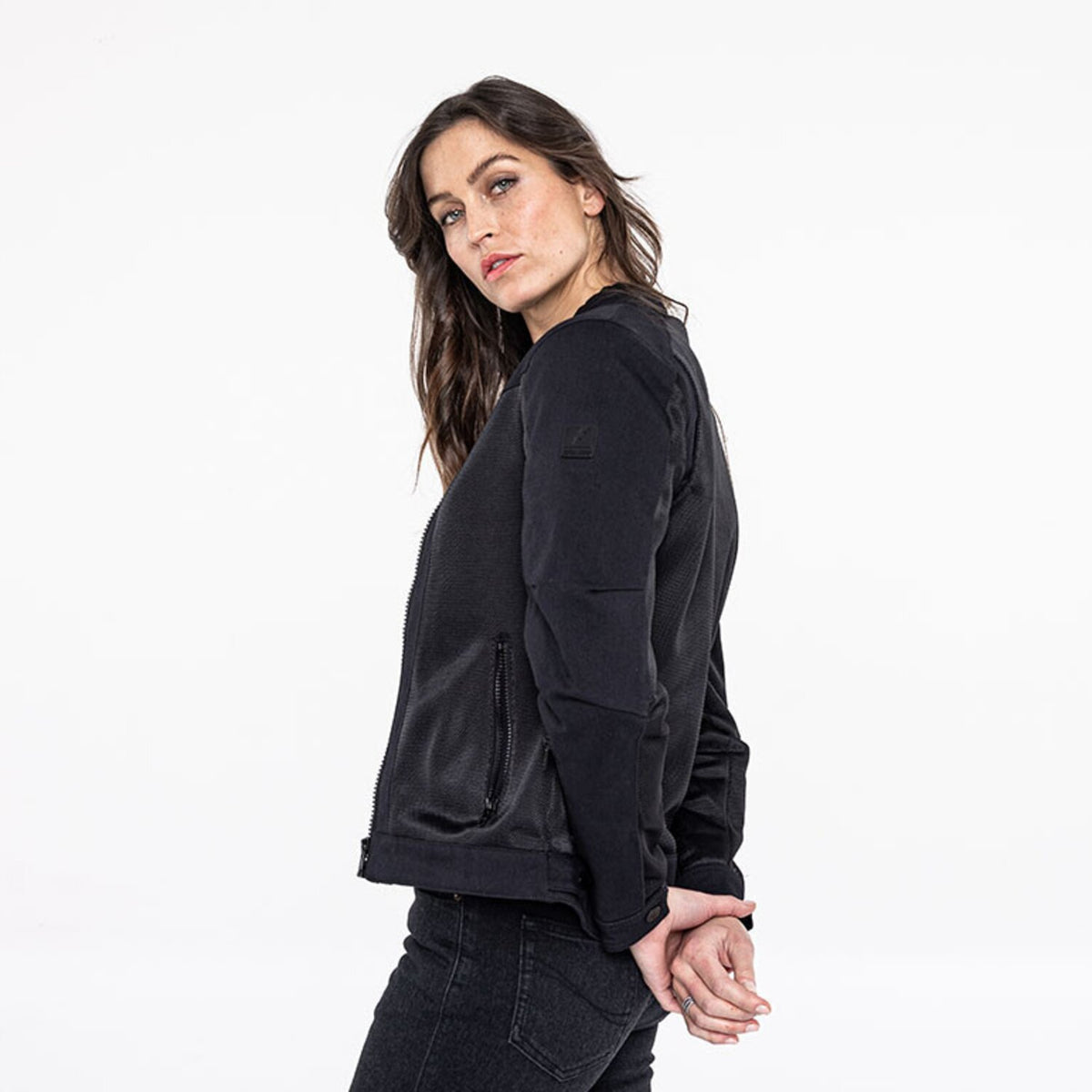 John Doe Aero mesh female jacket black