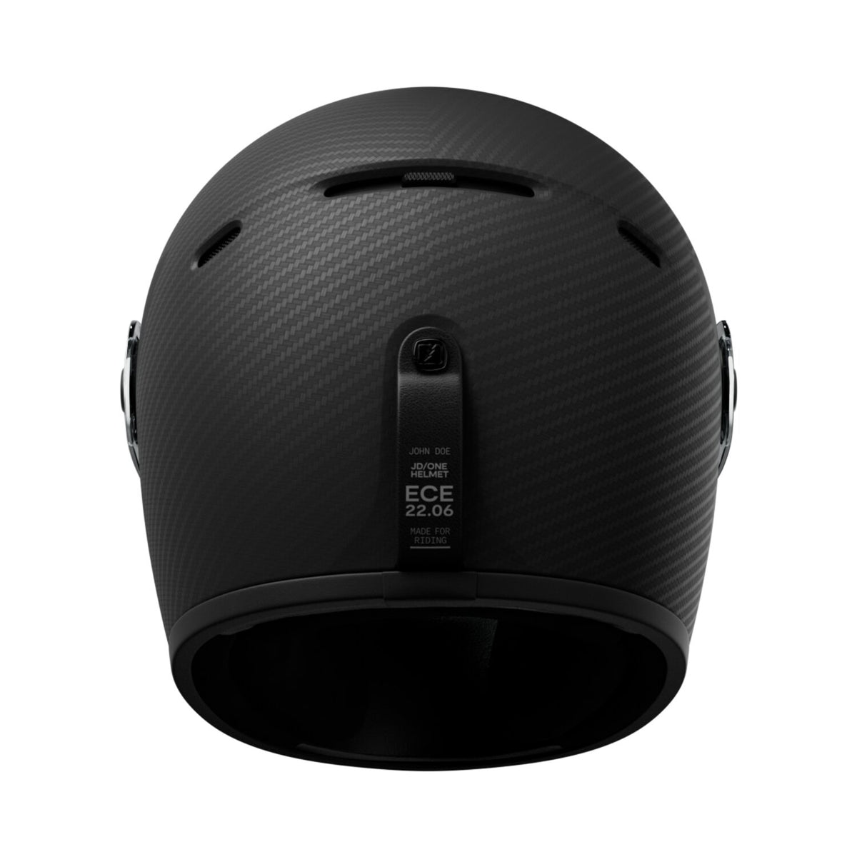John Doe JD/ONE Signature Frozen helmet black/carbon