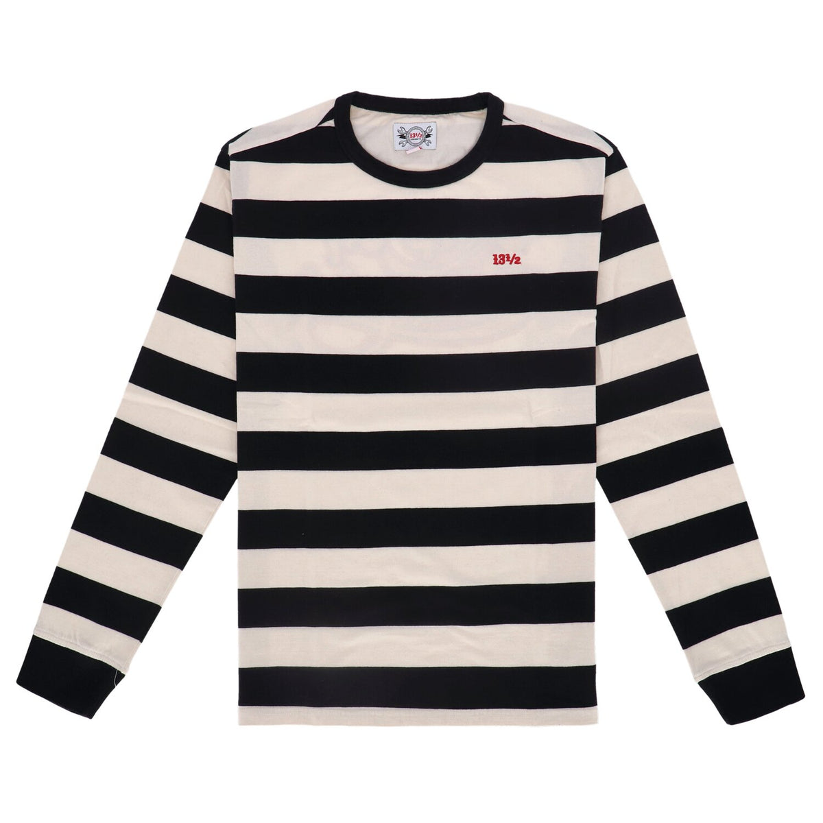 13 1/2 KOC long sleeve black/white