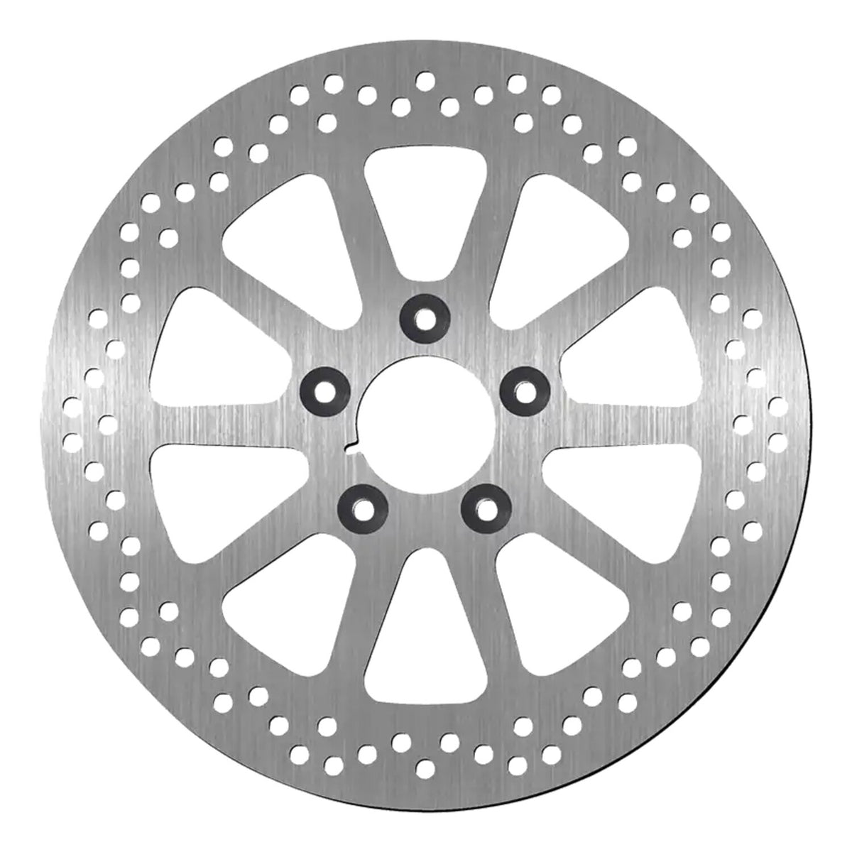 SBS, '10-Spoke Rigid' brake rotor 300mm. Front