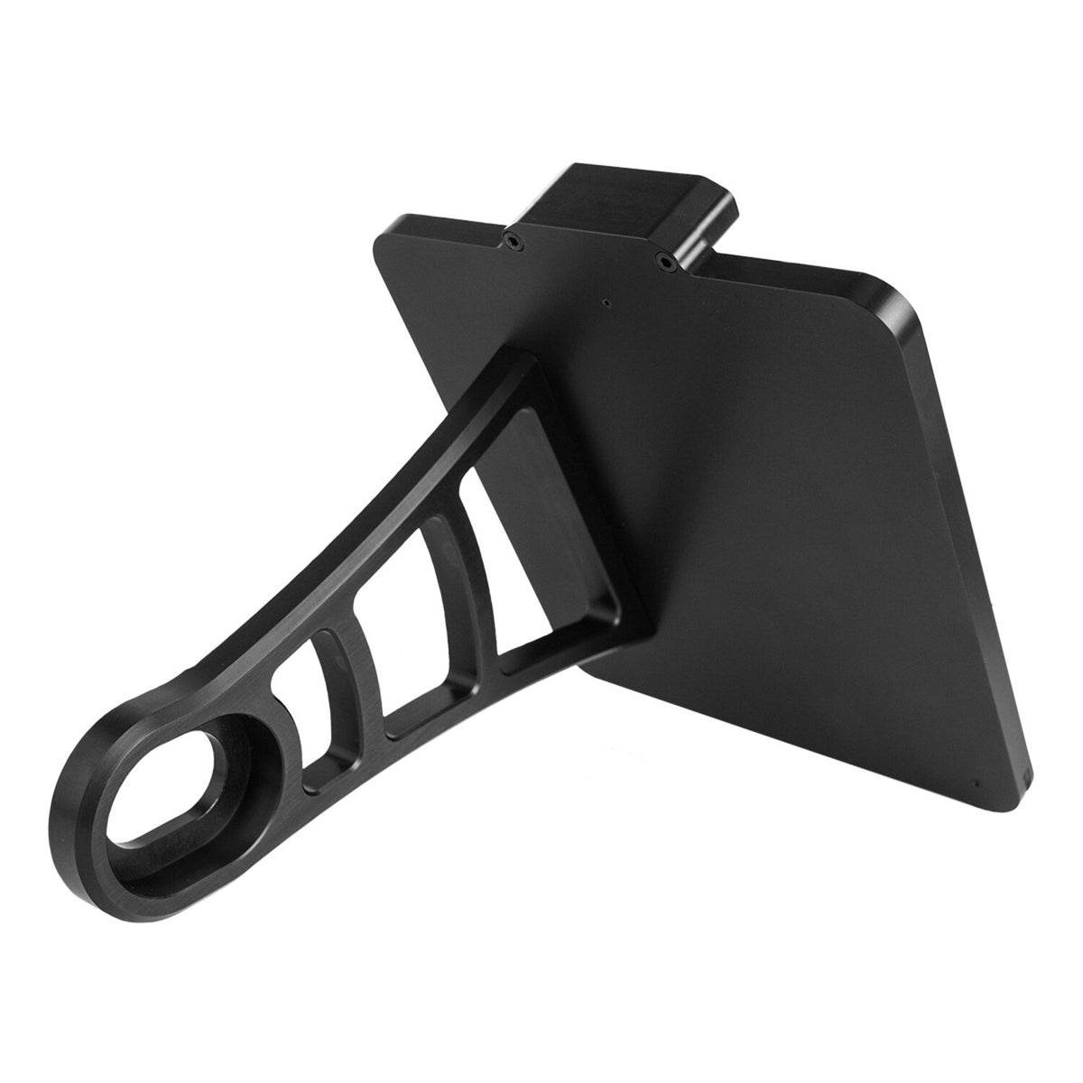 HeinzBikes, side mount license plate bracket. Black