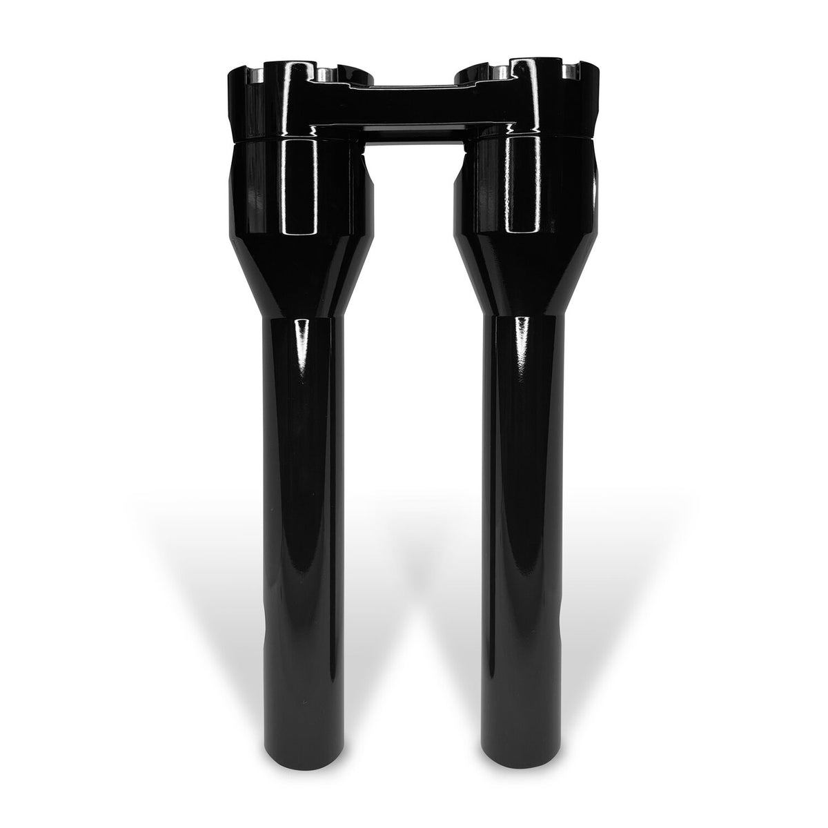 HeinzBikes, Clubstyle straight risers 10". Black/Black