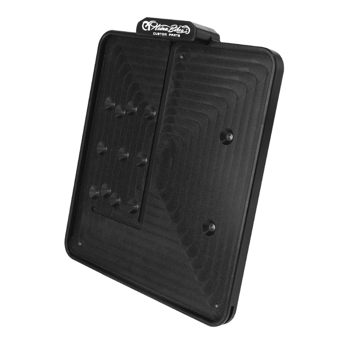 HeinzBikes, Slipp-in license plate holder. Black