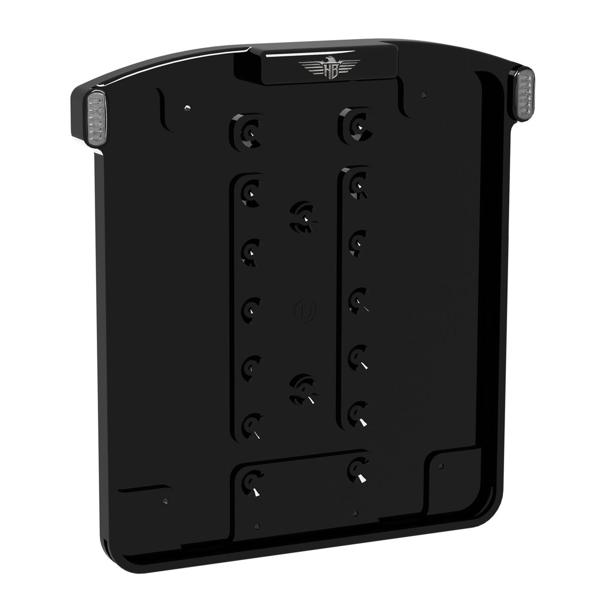 HeinzBikes, All-In-One Micro license plate holder. Black