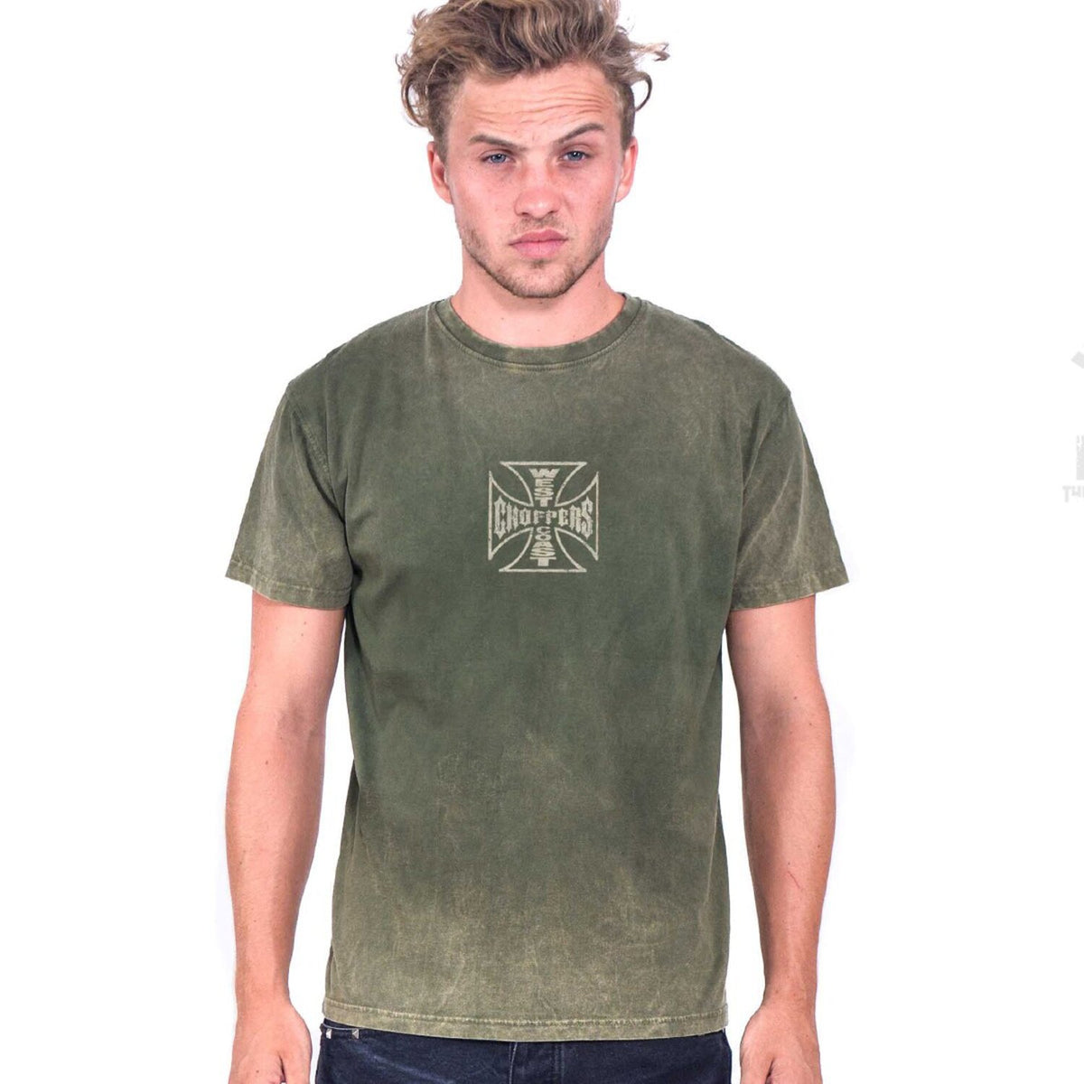 WCC Loud Pipes t-shirt vintage green