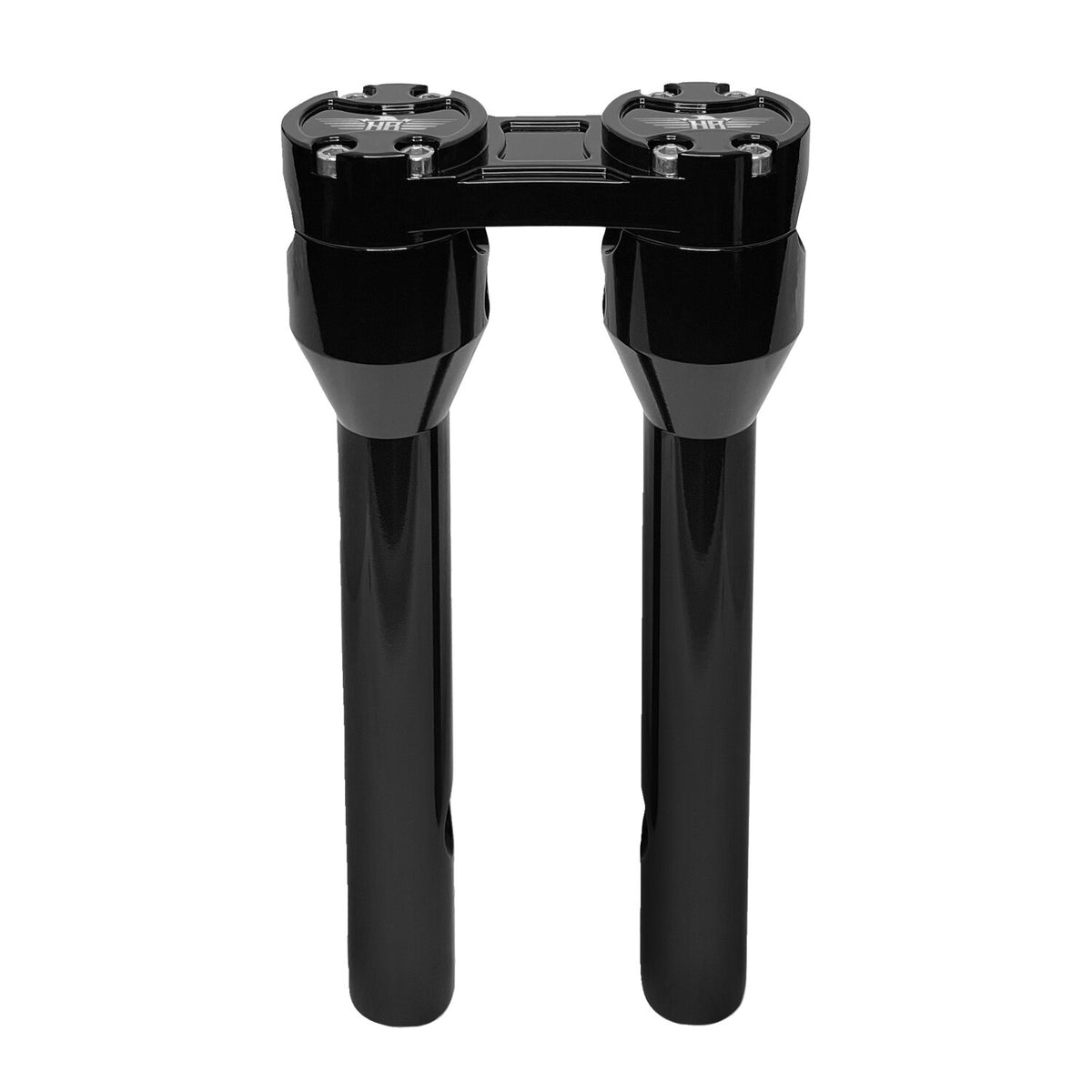 HeinzBikes, Clubstyle straight risers 8". Black/Black
