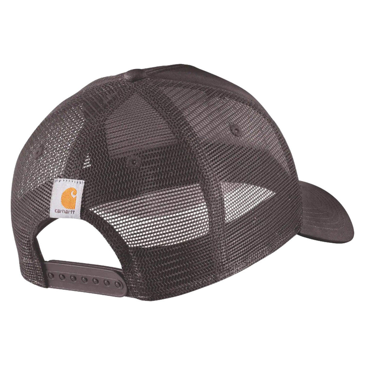 Carhartt Twill Mesh-Back Script cap dark sepia