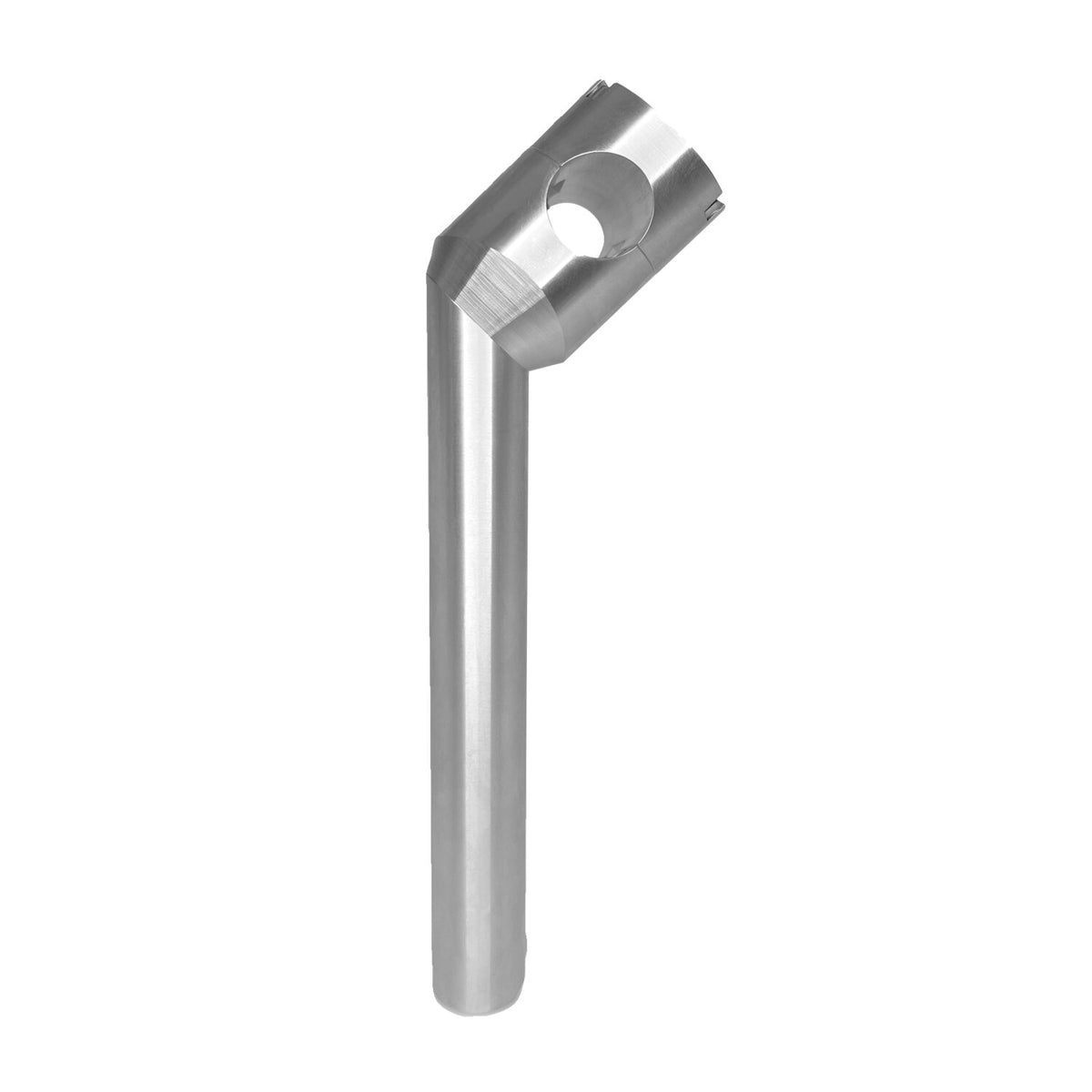HeinzBikes, Clubstyle pullback risers 8". Silver