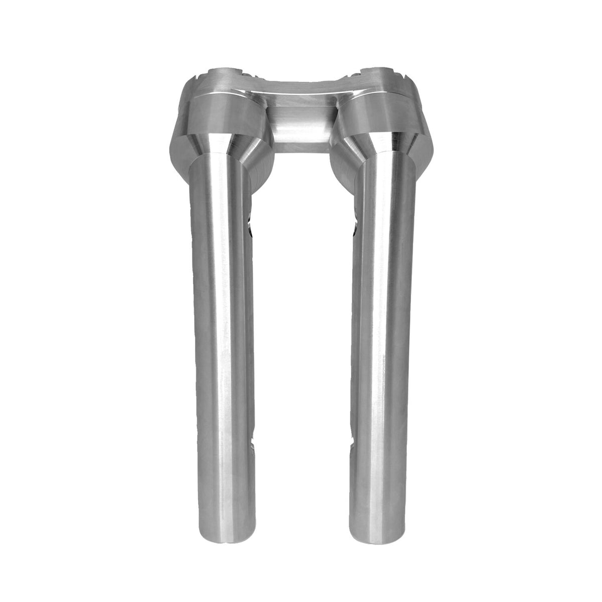 HeinzBikes, Clubstyle pullback risers 8". Silver