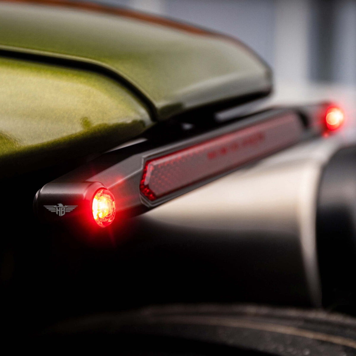 HeinzBikes, 3-1 lightbar for Sportster S. Black