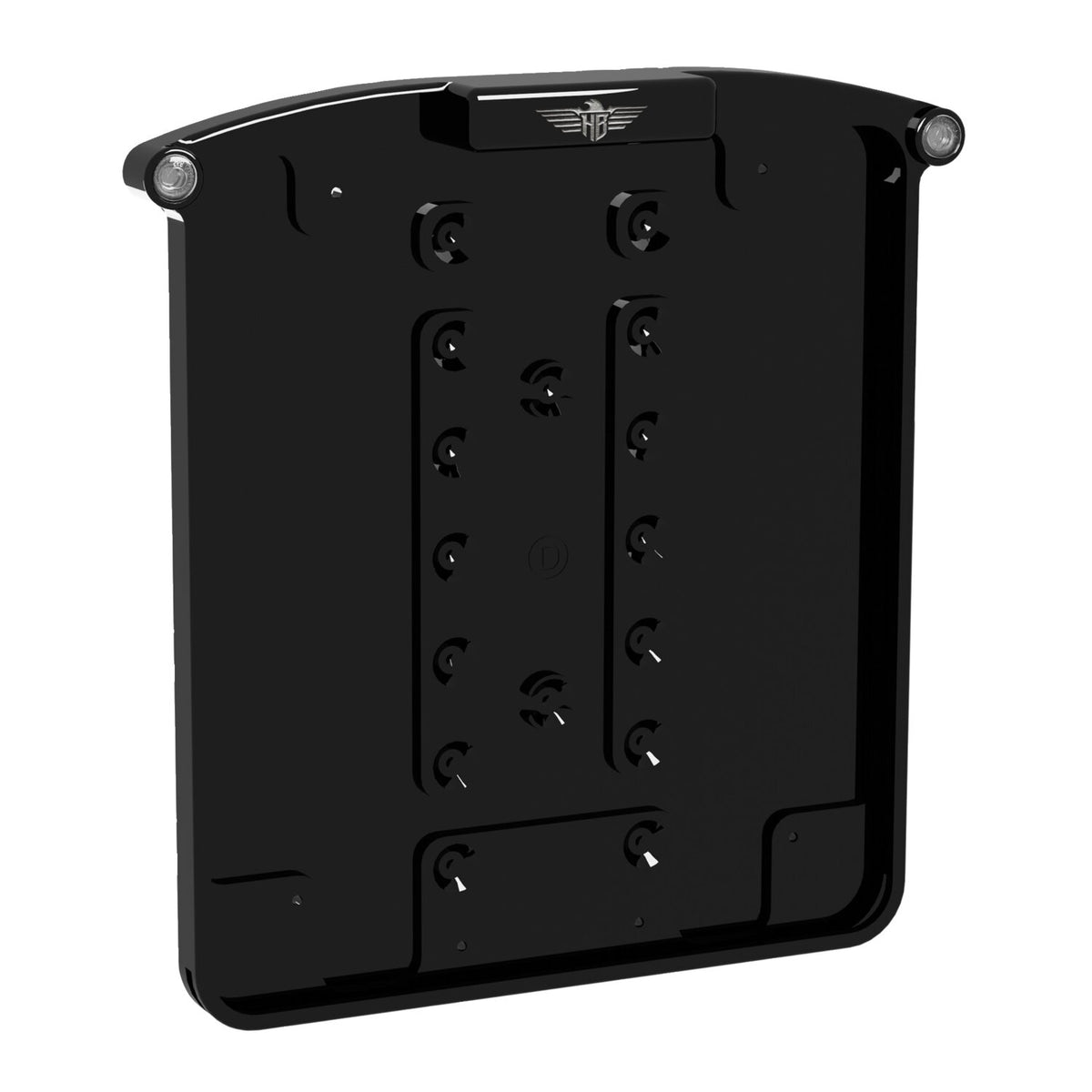 HeinzBikes, All-in-1 Nano license plate holder. Black
