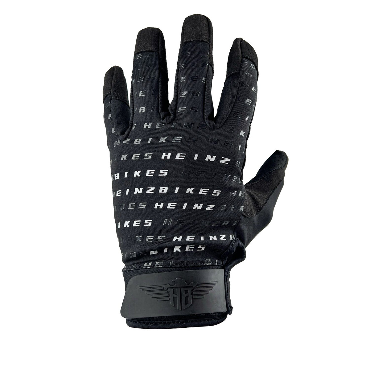HeinzBikes Pattern gloves black