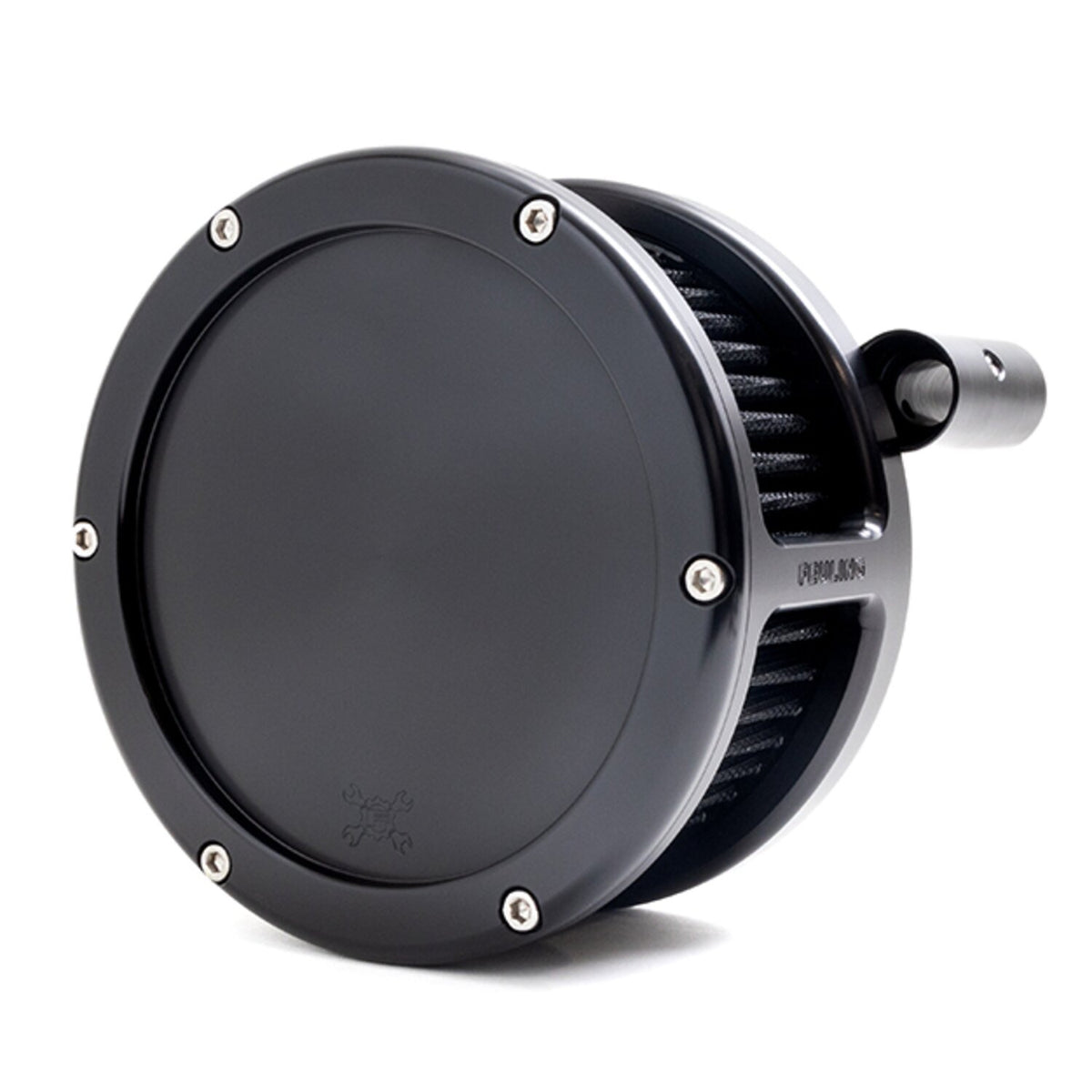Feuling, BA air cleaner kit. Black. Solid cover