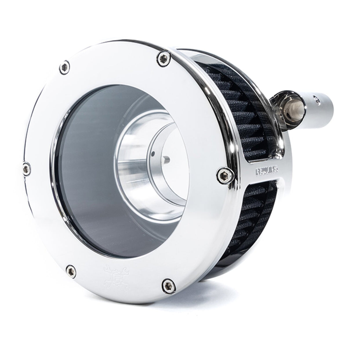 Feuling, BA air cleaner kit, Chrome. Clear cover
