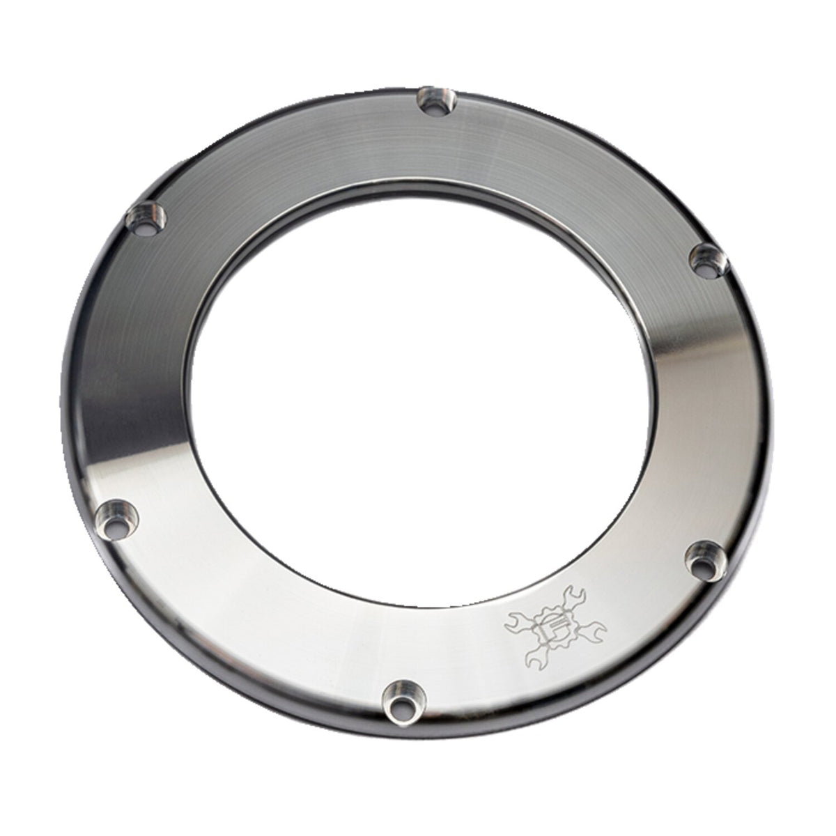 Feuling, replacement BA air filter cover. Raw. Clear