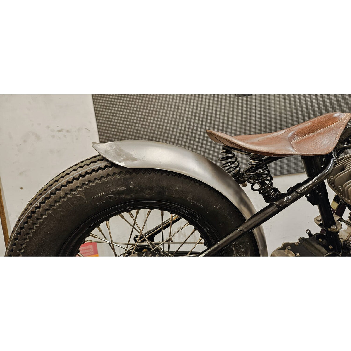 Penz, rear Ducktail fender. 140mm wide / 360mm radius