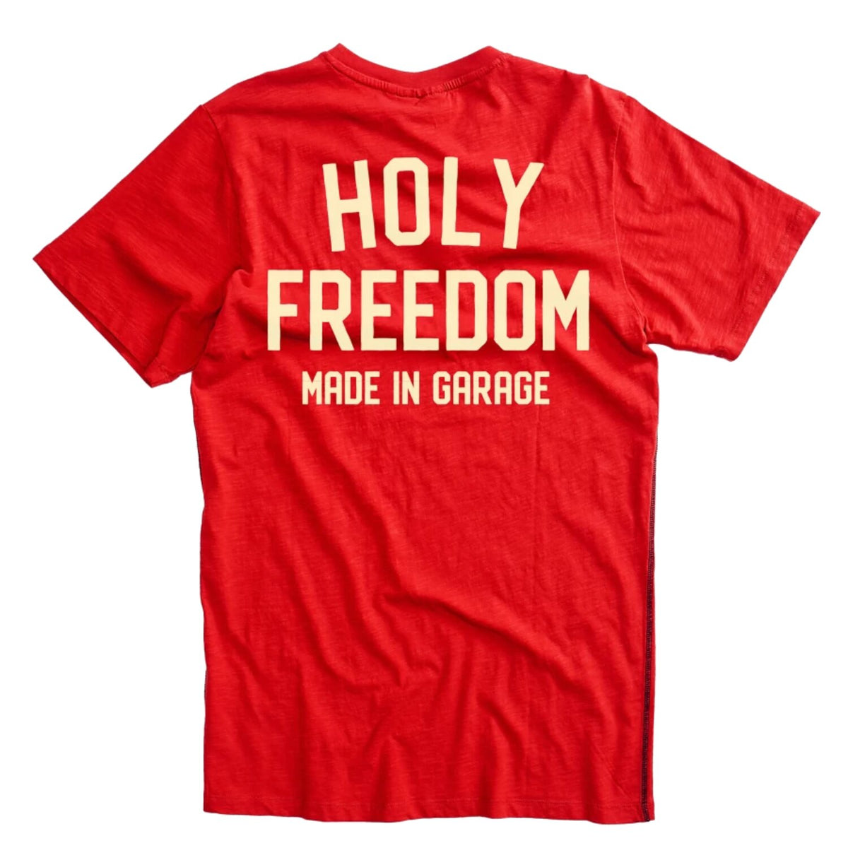 Holy Freedom Crew t-shirt red