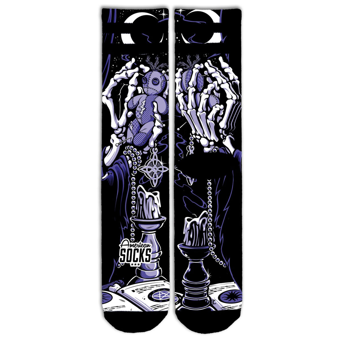 American Socks Vodoo Signature socks purple