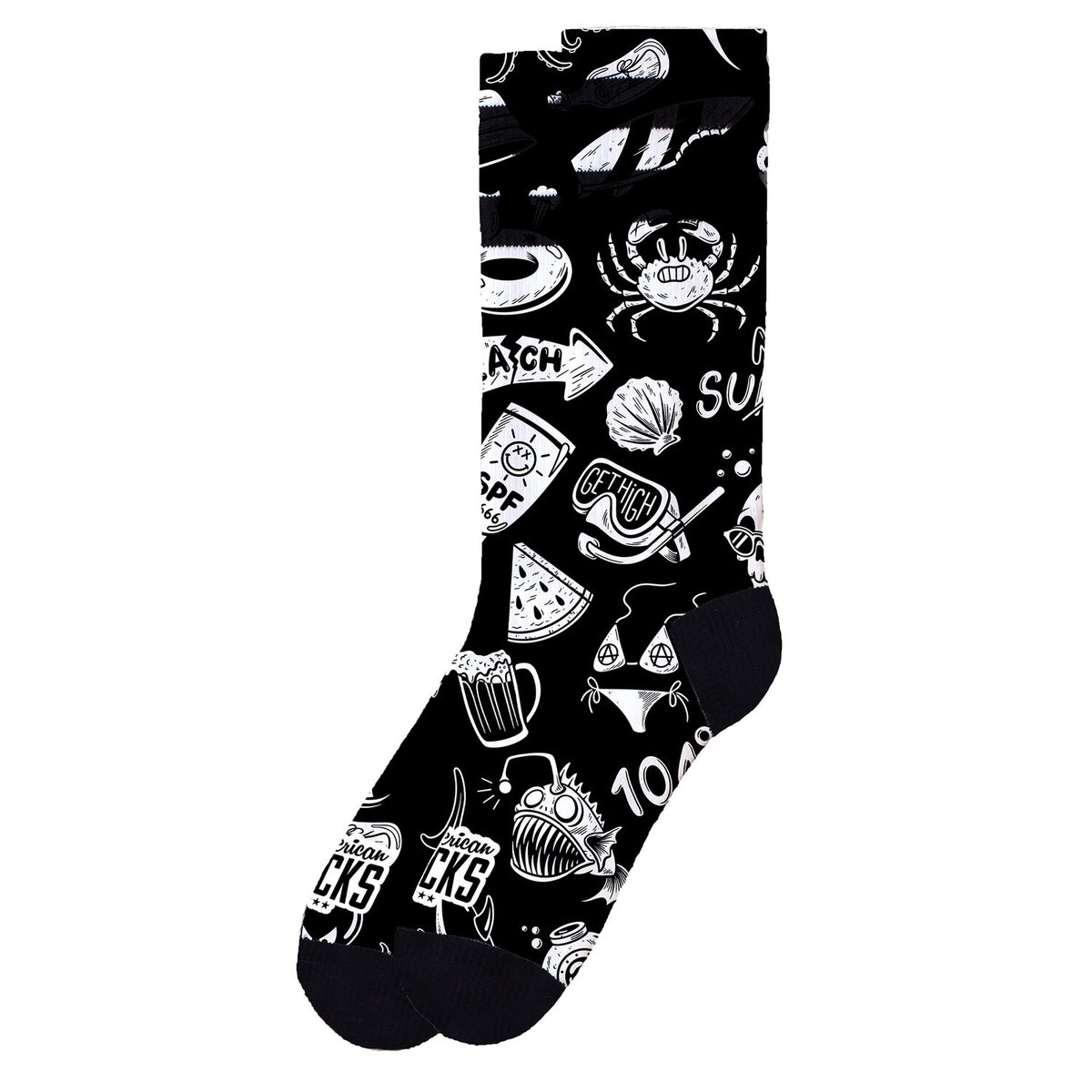 American Socks Hella Hot Signature socks black