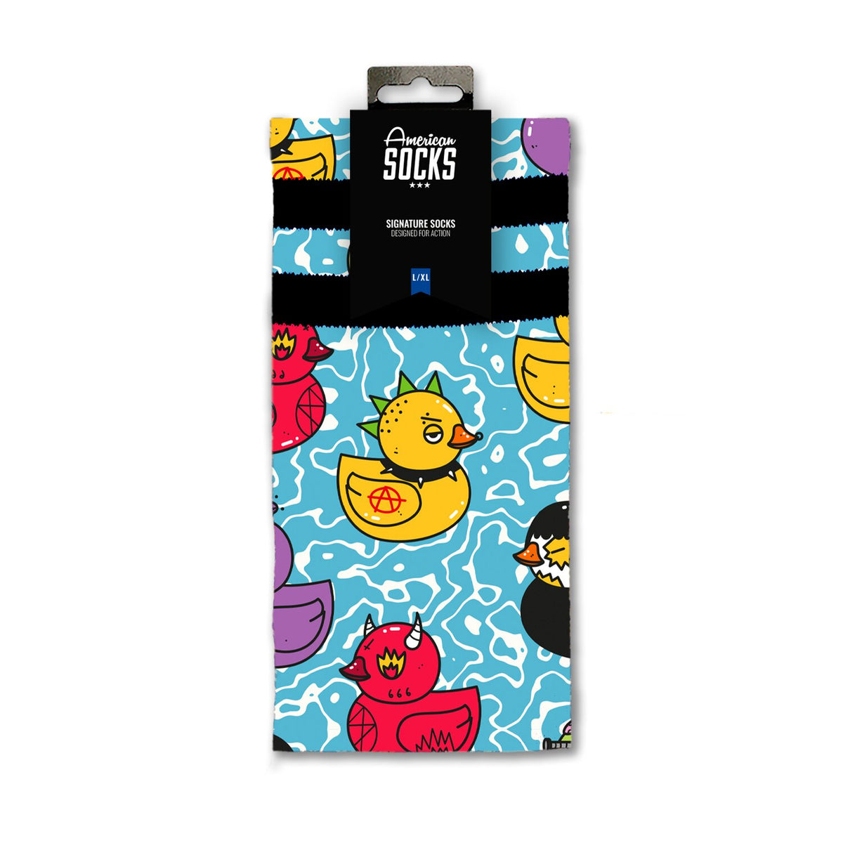 American Socks Tub Duck Signature socks blue
