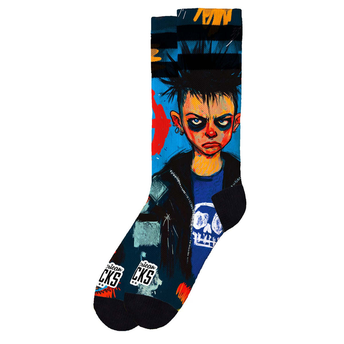 American Socks Youth Regegade Signature socks blue