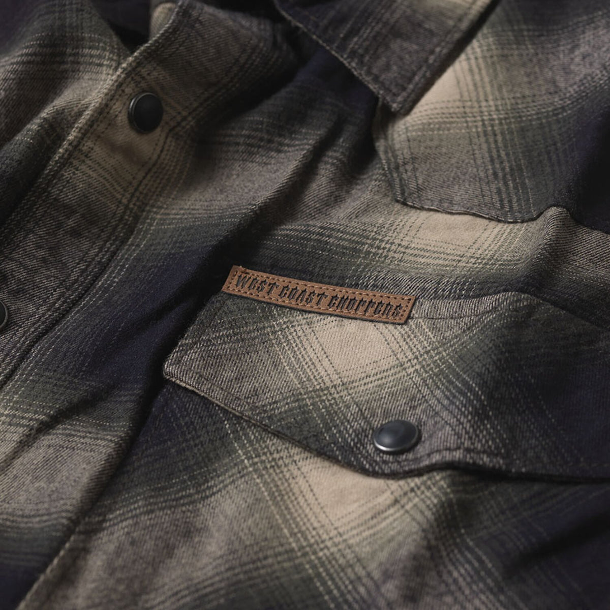 WCC Outlaw Flannel shirt olive/beige
