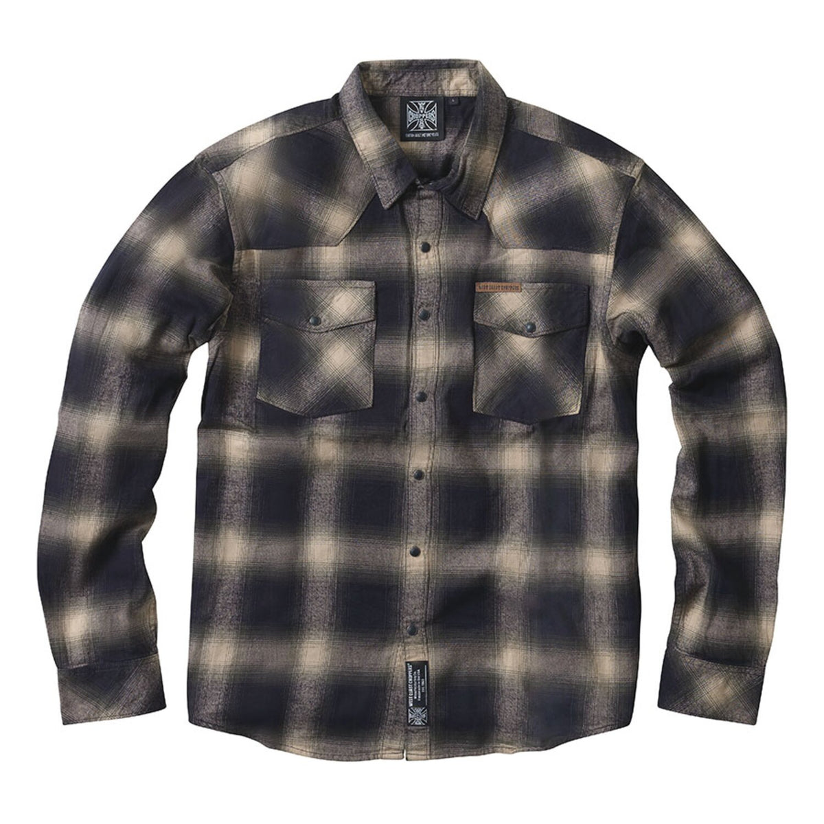 WCC Outlaw Flannel shirt olive/beige