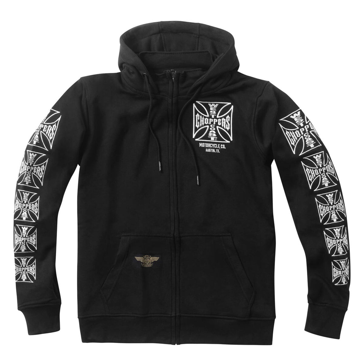 WCC Dominator zip hoodie black WCCHD226