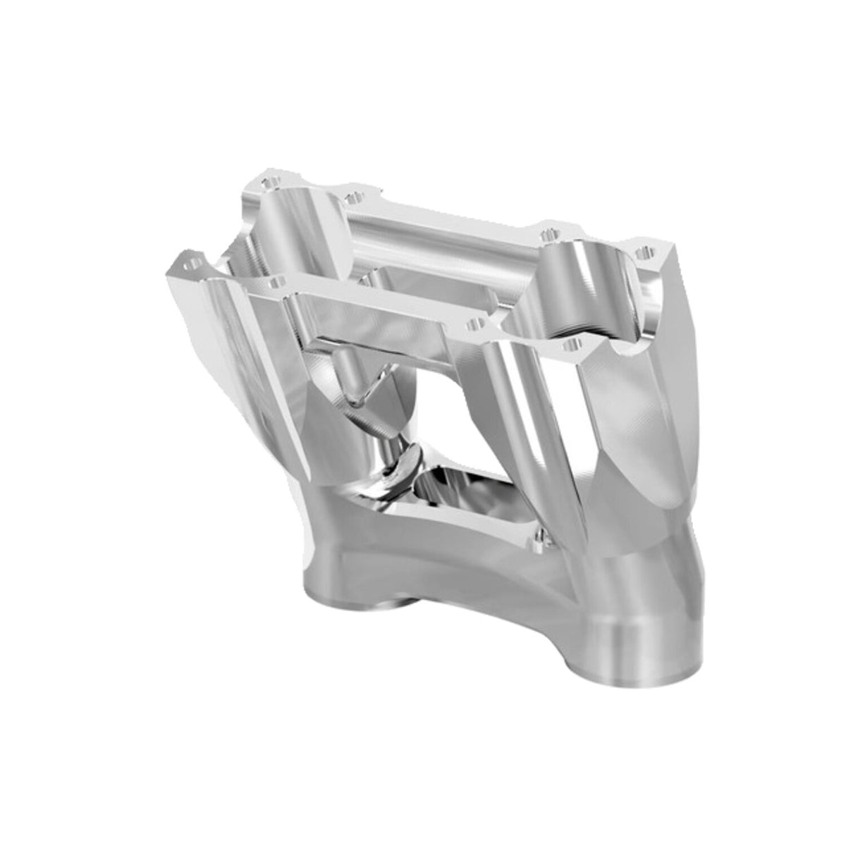 Kraus, Topless Isolated Kickback Risers. 6" rise. Raw