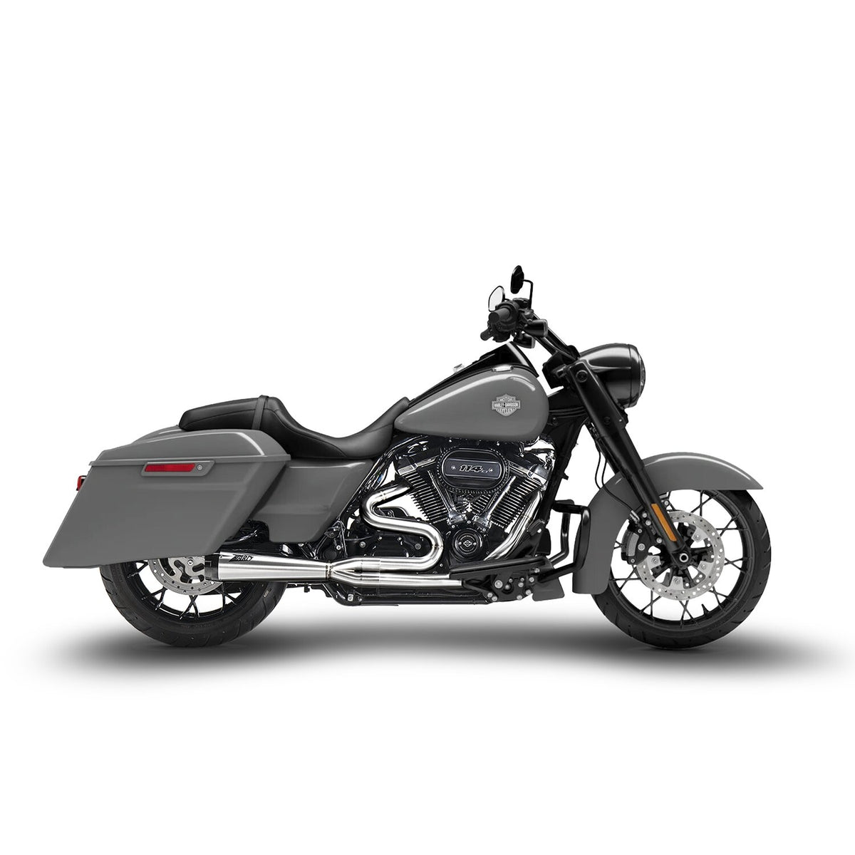 Zard, FLTRK Touring 2-1 exhaust system. Polished