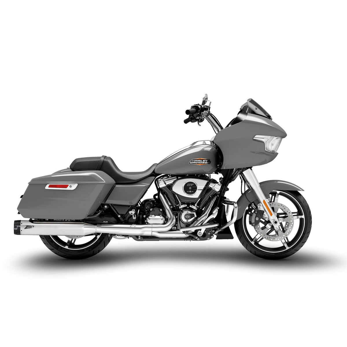 Zard, Slip-On mufflers set. Chrome stainless