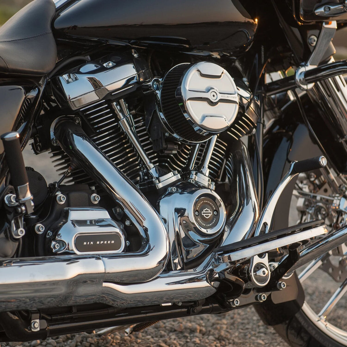 Arlen Ness, Stage 1 Big Sucker air cleaner kit. Knuckle chr.